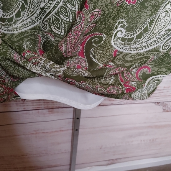 BANANA Republic Paisley Dress Size 2 - Picture 5 of 13